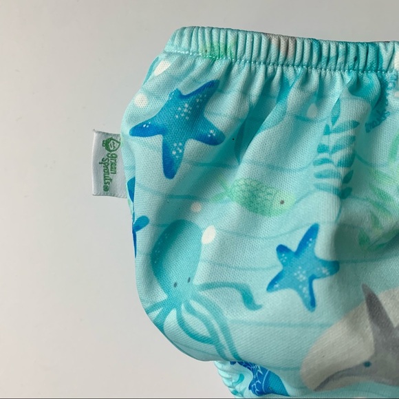 Green Sprouts Sea Life Print Swim Diaper - Picture 2 of 4